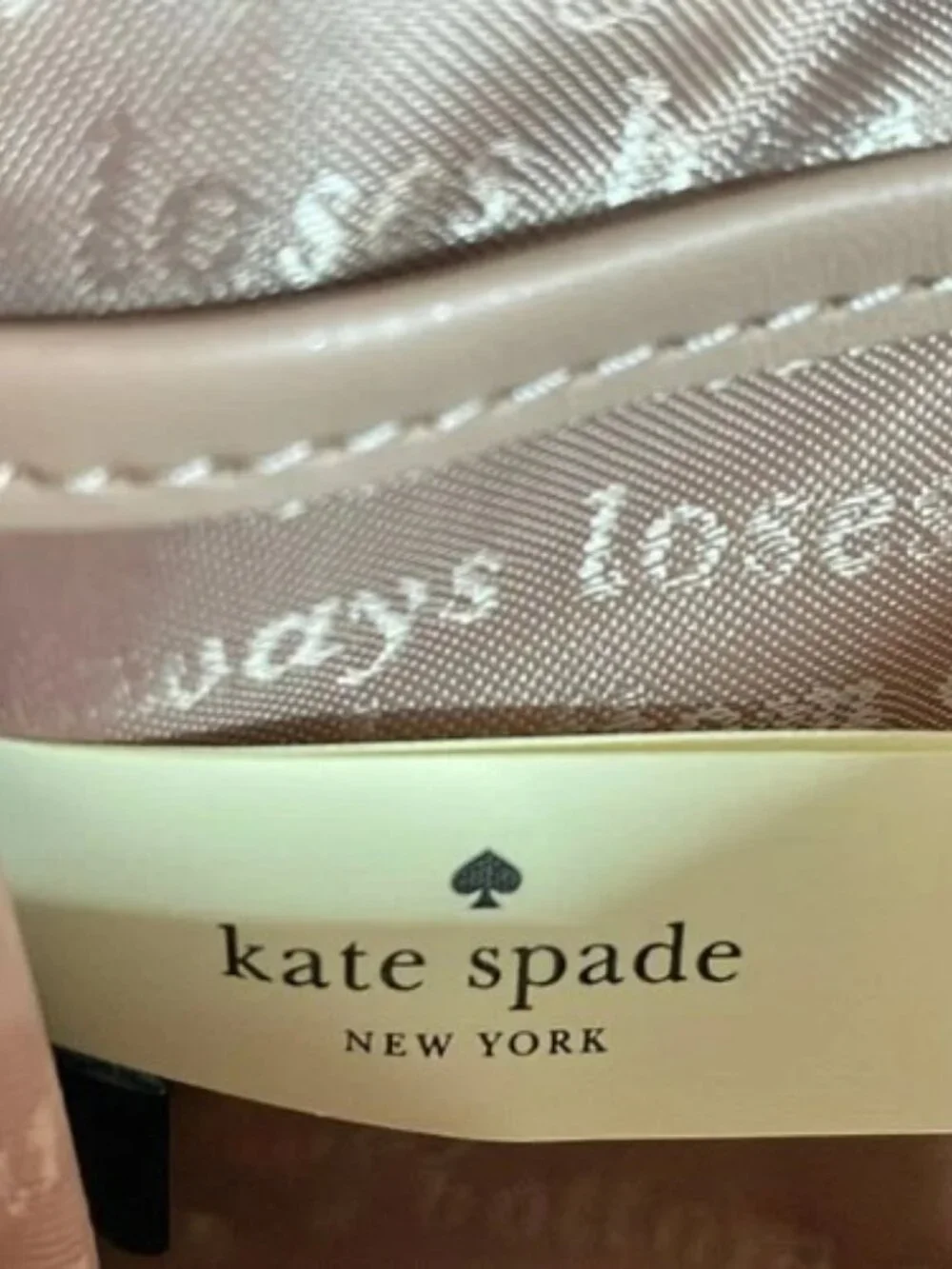 Kate spade PXRU9436 Gold Glitter Shoulder Bag